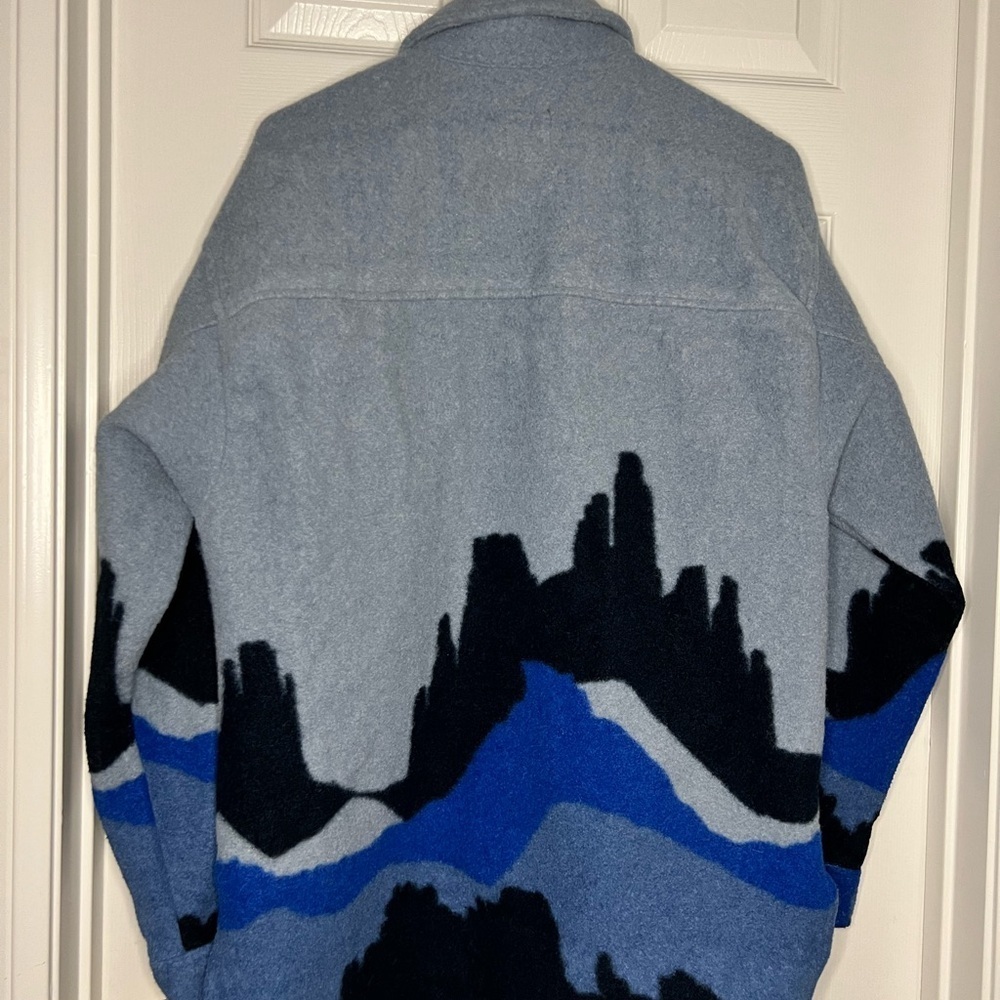 Wild Fable Blue Textured Jacket - Picture 5 of 8